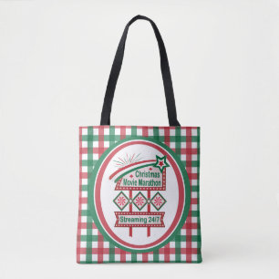 Bolso De Tela Festival de cartel retro de maratón de películas d