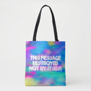 Bolso De Tela Festival de Colores de HOLI - salpicaduras II + tu