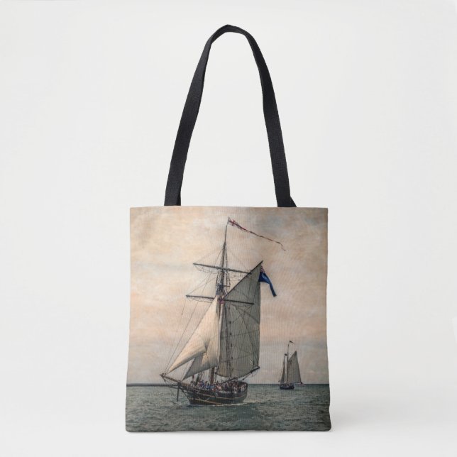 Bolso De Tela Festival de Tall Ships (Anverso)