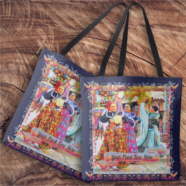 Bolso De Tela Festival mexicano Ceviche Dancers 2549 (Subido por el creador)