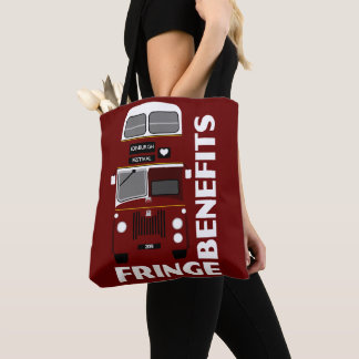 Bolso De Tela Festival Retro edinburgh - Autobús de doble decena