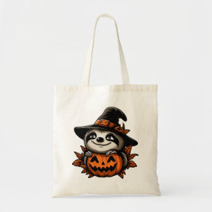 Bolso De Tela Festividad de la Calabaza Tradicional de Halloween