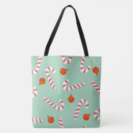 Bolso De Tela Festividad de los Navidades de caña de caña tote b