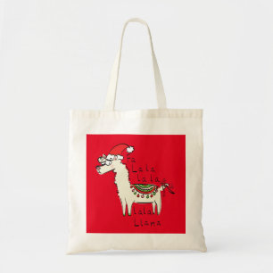 Bolso De Tela Festividad de los Navidades de Llama Cute