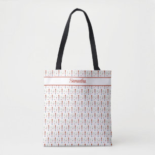 Bolso De Tela Festividad de música de ballet nucracker personali