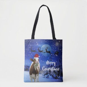 Bolso De Tela Festividad en Santa Cow