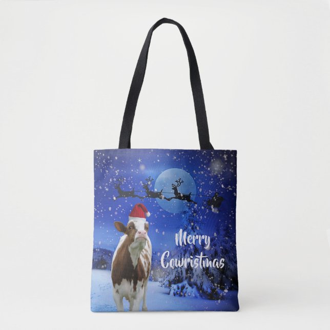 Bolso De Tela Festividad en Santa Cow (Anverso)