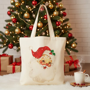 Bolso De Tela Festividades de los Navidades del Viejo Santa Clau