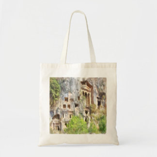 Bolso De Tela Fethiye Ancient Lycian Tumba acuática