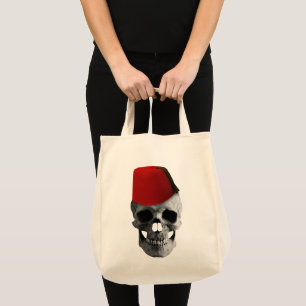 Bolso De Tela Fez del Effendi: un cuento egipcio de una calavera