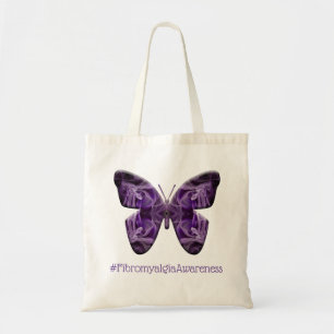 Bolso De Tela Fibromialgia Sensibilización Mariposa (1700 - FMA)