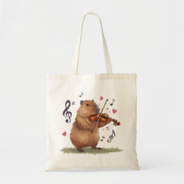 Bolso De Tela fiddler capybara
