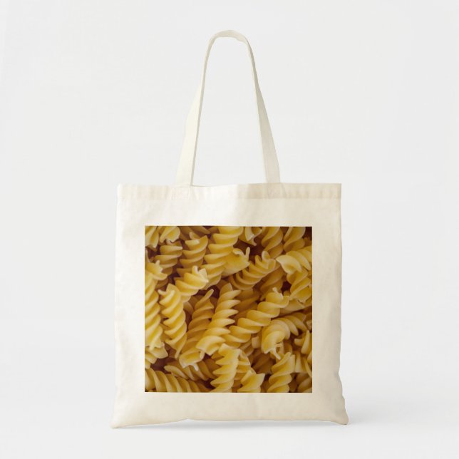 Bolso De Tela Fideos de Pasta Fusilli (Frente)