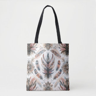 Bolso De Tela Fierce Feathers