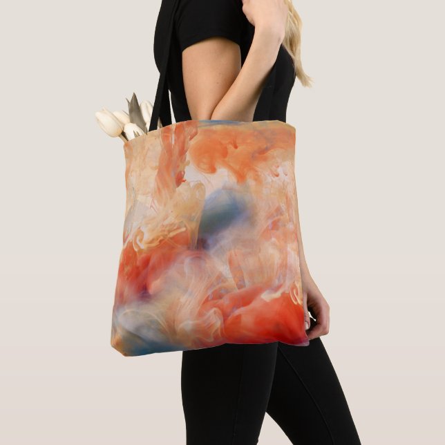 Bolso De Tela Fiery Veins of Liquid Marble (Detalle)