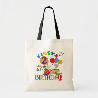 Bolso De Tela Fiesta 2º cumpleaños T camisetas y regalos