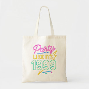 Bolso De Tela Fiesta Como Si Fuera 1999®™ – Voltaje Neon