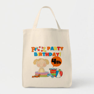 Bolso De Tela Fiesta de billar 4ª camisetas de cumpleaños y rega
