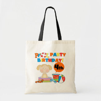 Bolso De Tela Fiesta de billar 4ª camisetas de cumpleaños y rega