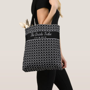 Bolso De Tela Fiesta de Boda Partido Nupcial Personalizado Blanc