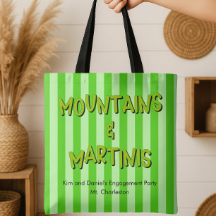 Bolso De Tela Fiesta de compromiso de montañas y madurez