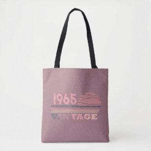 Bolso De Tela Fiesta de cumpleaños 60 vintage personalizada