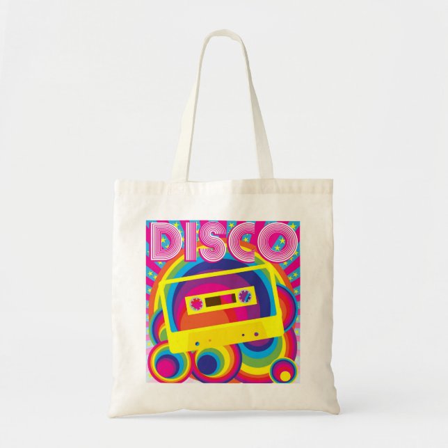Bolso De Tela Fiesta de disco (Frente)
