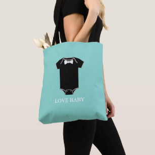Bolso De Tela Fiesta de ducha espolvorosa de tuxedo