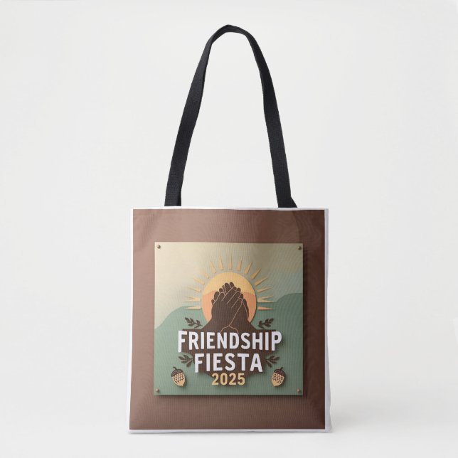 Bolso De Tela Fiesta de Fe (Anverso)