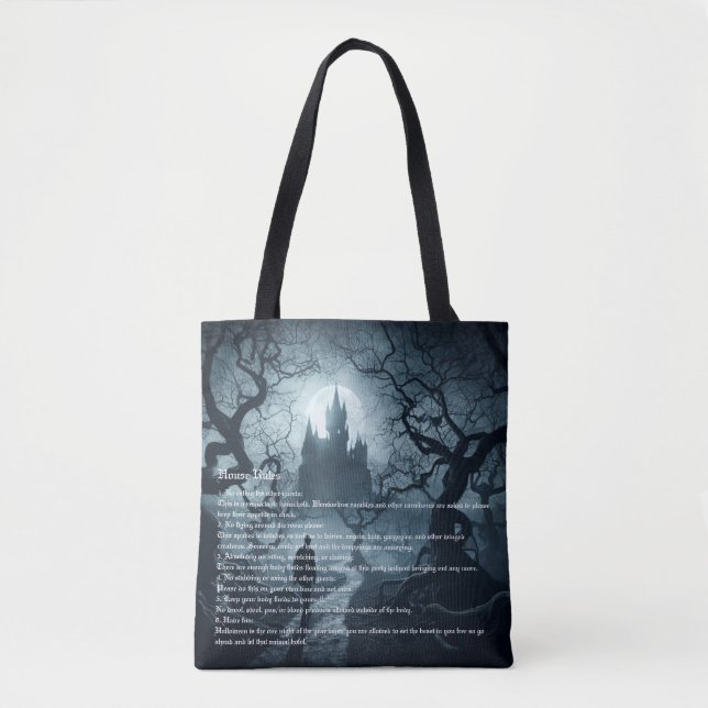 Bolso De Tela Fiesta de Halloween (Anverso)