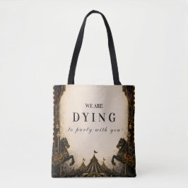 Bolso De Tela Fiesta de Halloween de Carnaval Lujoso