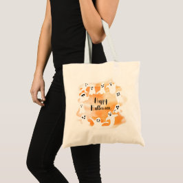 Bolso De Tela Fiesta de Halloween de fantasmas espeluznantes acu