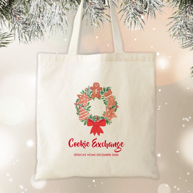 Bolso De Tela Fiesta de intercambio de cookies de Navidades de v (Subido por el creador)