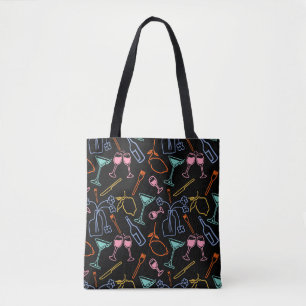 Bolso De Tela Fiesta de Medianoche
