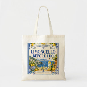 Bolso De Tela Fiesta de soltera con limón italiano personalizado