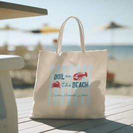 Bolso De Tela Fiesta de soltera con mariscos hervidos
