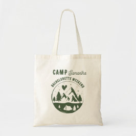 Bolso De Tela Fiesta de Soltera en el Campamento de Camping Bach