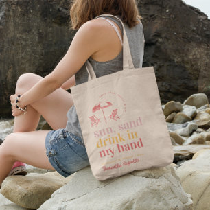 Bolso De Tela Fiesta de Soltera en la Playa Regalo para Damas