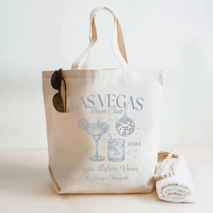 Bolso De Tela Fiesta de Soltera Personalizada en Las Vegas