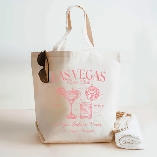 Bolso De Tela Fiesta de soltera personalizada en Las Vegas