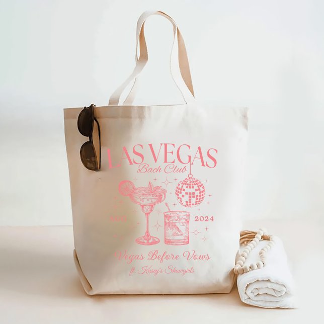 Bolso De Tela Fiesta de soltera personalizada en Las Vegas (Subido por el creador)