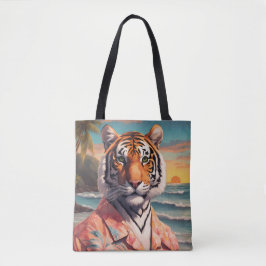 Bolso De Tela Fiesta de tigres