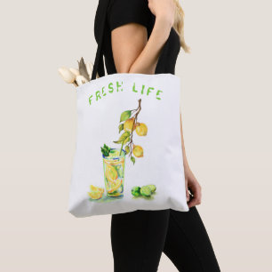 Bolso De Tela Fiesta de verano de Guay de jugo de limón fresco