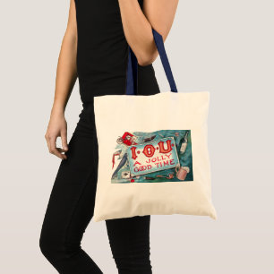 Bolso De Tela Fiesta de Vicios Antiguos, Apuestas Bebida Fumar