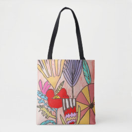 Bolso De Tela Fiesta en el jardín