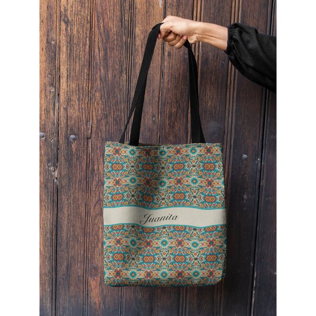 Bolso De Tela Fiesta florece, personalizable (Subido por el creador)