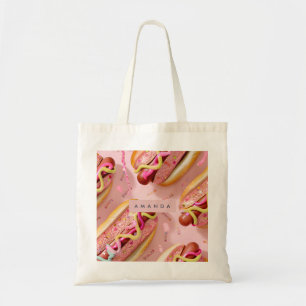 Bolso De Tela Fiesta Personalizada de Perritos Calientes con Bri