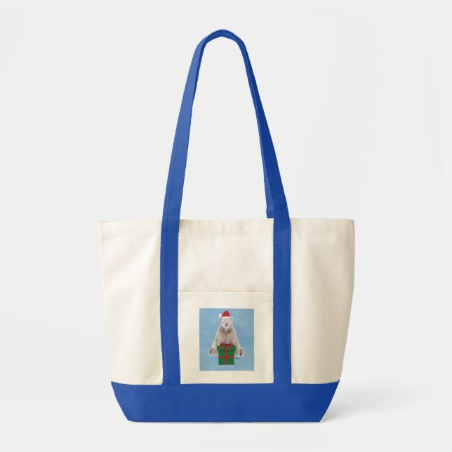 Bolso De Tela Fiesta polar - Arte infantil para CHOC (Frente)