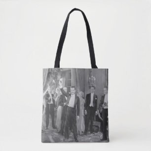 Bolso De Tela FIESTA TIMEparty, vintage, retro, celebra, bebe,