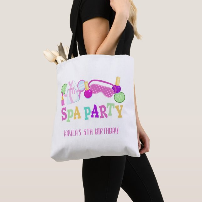 Bolso De Tela Fiesta Tote Bag (Detalle)